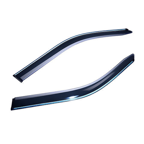 BREZZA CHROME LINE DOOR VISOR