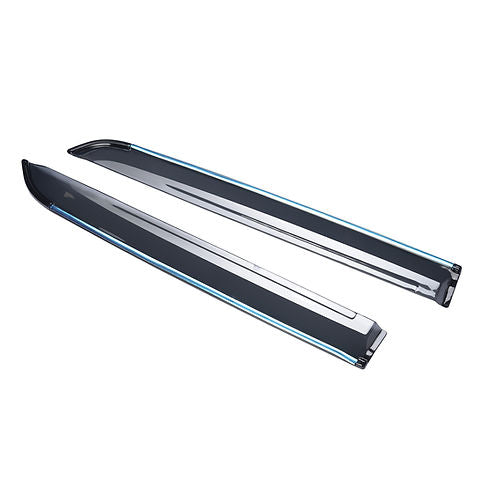 S PRESSO CHROME LINE DOOR VISOR