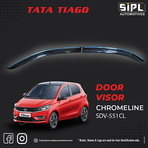 TIAGO/TIGOR CHROME LINE DOOR VISOR