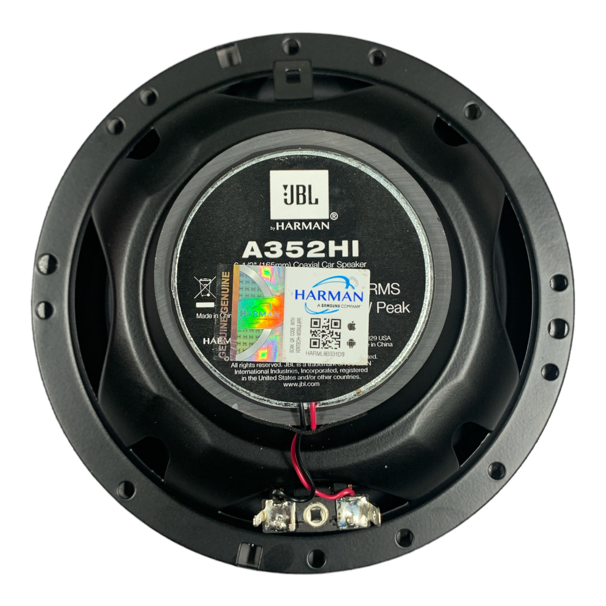 JBL A352HI 6-1/2" (160MM) COAXIAL SPEAKER